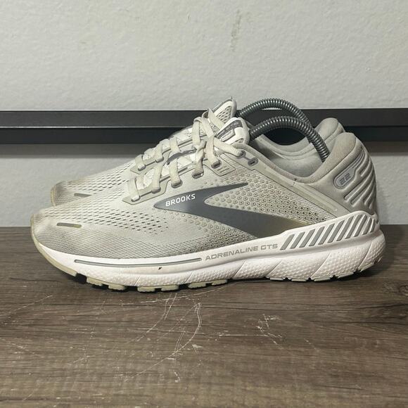 Brooks Adrenaline GTS 22 Women’s Athletic Running Shoes Size 10 (Wide) Gray - Picture 1 of 8